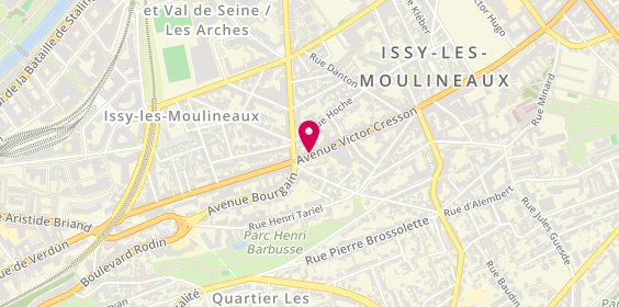Plan de E.C.C Renovation, 36 Avenue Victor Cresson, 92130 Issy-les-Moulineaux