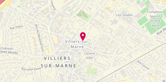 Plan de Hmh Construction, 22 Rue des Fossés, 94350 Villiers-sur-Marne