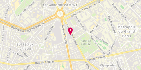 Plan de Mel-Bat, 183/189
183 Avenue de Choisy, 75013 Paris