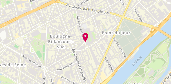 Plan de Techni Bat, 37 Rue Longs Prés, 92100 Boulogne-Billancourt