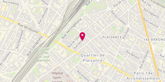 Plan de 2L Batiment, 7 Bis Rue Decres, 75014 Paris
