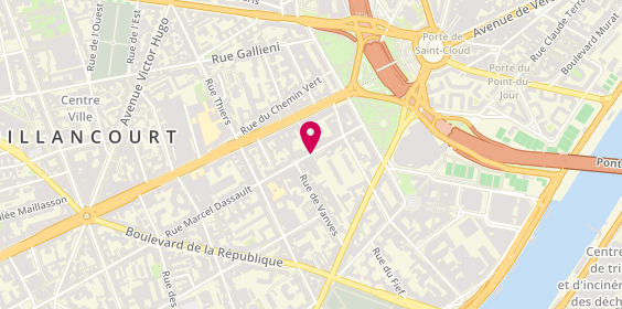 Plan de Isolation 98, 47 Rue Marcel Dassault, 92100 Boulogne-Billancourt