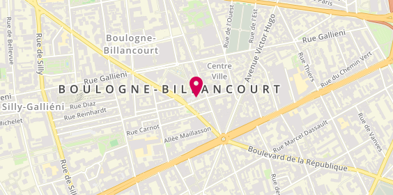 Plan de Richelieu et Associes, 66 Rue de la Saussière, 92100 Boulogne-Billancourt