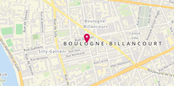 Plan de Livoireau, 112 Rue de Billancourt, 92100 Boulogne-Billancourt