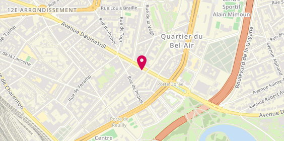 Plan de Mpg Maconnerie Platrerie Generale, Chez Sofradom
266 Avenue Daumesnil, 75012 Paris