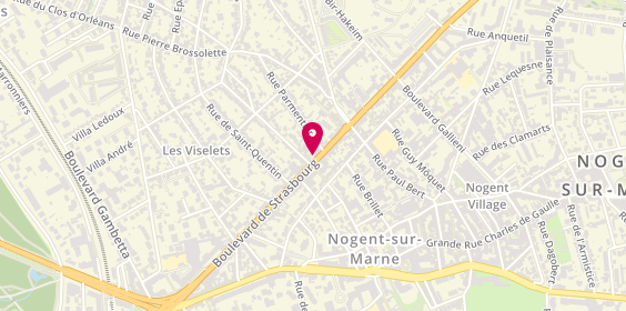 Plan de Ets Perf, 55 Bis Boulevard de Strasbourg, 94130 Nogent-sur-Marne