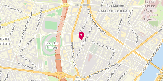 Plan de Sobatrap, 12 Rue de Varize, 75016 Paris