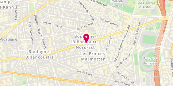 Plan de Abd Sanitaires Alexandre, 73 Rue du Chateau, 92100 Boulogne-Billancourt