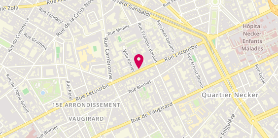 Plan de Entreprise Ménégol, 86 Rue Lecourbe, 75015 Paris