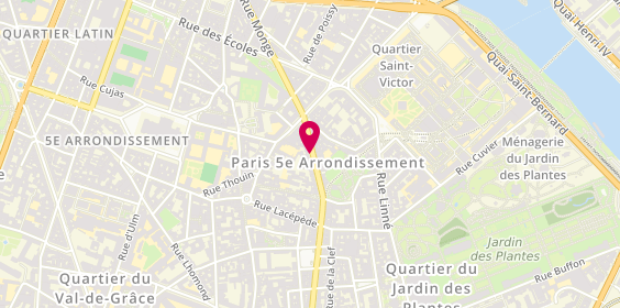Plan de Compagnon P, Chez Geapy's
42 Rue Monge, 75005 Paris