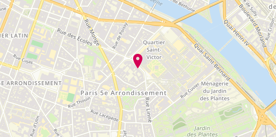 Plan de Mota Antonio, 29 Rue Jussieu, 75005 Paris