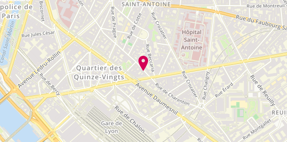 Plan de Entebat, 116 Rue de Charenton, 75012 Paris