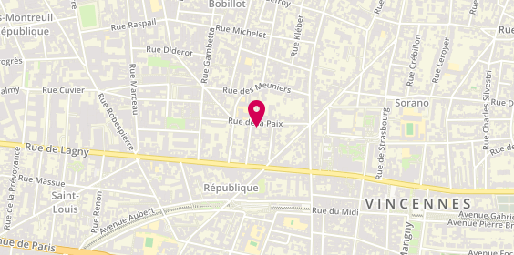 Plan de Rénov And Co, 11 Rue de la Paix, 94300 Vincennes