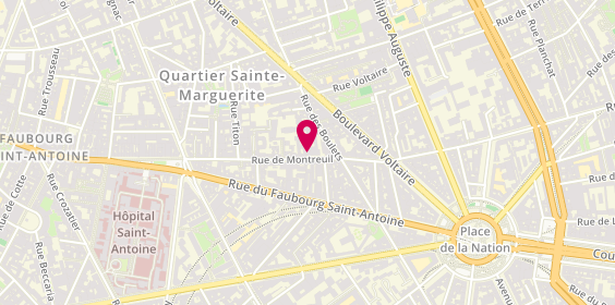 Plan de Volteg, 55-57
55 Rue de Montreuil, 75011 Paris