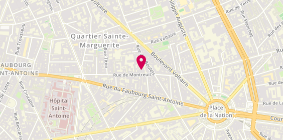 Plan de Atak3000, 55-57 Rue de Montreuil, 75011 Paris