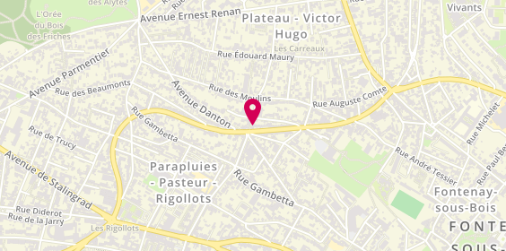 Plan de Pavi - Bat Construction, 4 Rue Victor Lespagne, 94120 Fontenay-sous-Bois