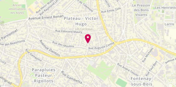 Plan de THOMAS-LAMOTTE Fabien, 5 Villa Rosettes, 94120 Fontenay-sous-Bois