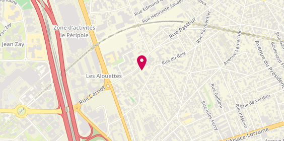 Plan de VAV Batiment Services, 34 Rue Louis Auroux, 94120 Fontenay-sous-Bois