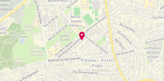 Plan de Entreprise Caminati Dumon, 7 Bis Nouvelle Cité de Tillemont, 93100 Montreuil
