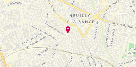 Plan de Filipe Leitao, 42 Pasteur, 93360 Neuilly-Plaisance