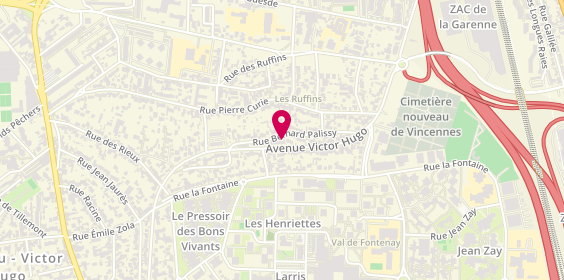 Plan de Pala Goncalves, 183 Avenue Victor Hugo, 94120 Fontenay-sous-Bois