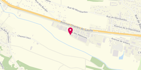 Plan de Sevestre et fils, Zone Industrielle 
17 Rue des Abbesses, 77580 Crécy-la-Chapelle