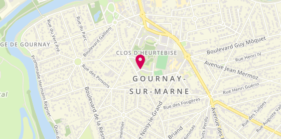 Plan de D.S.M, 26 Rue des Pervenches, 93460 Gournay-sur-Marne