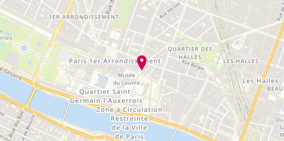 Plan de Rb, 2 Rue de Marengo, 75001 Paris