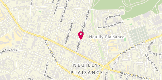 Plan de Paduano Pere & Fils, 26 Rue Gabriel Peri, 93360 Neuilly-Plaisance