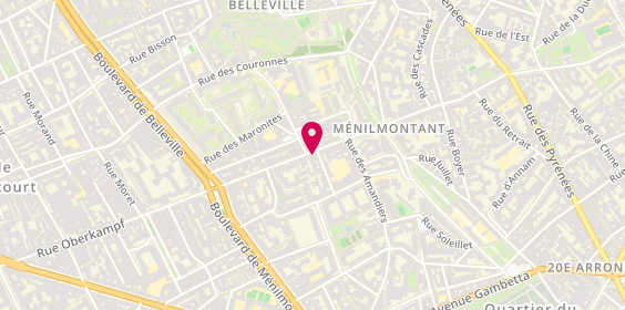 Plan de Qualitravaux, 42 Rue de Menilmontant, 75020 Paris