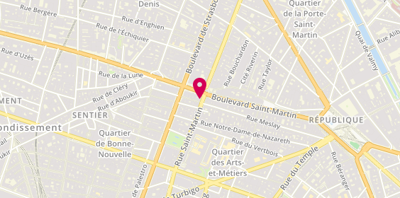Plan de Aripose, 359 Rue Saint Martin, 75003 Paris