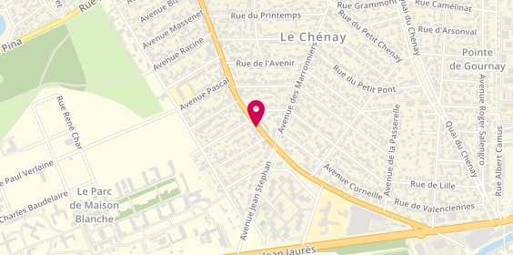 Plan de Phier Bâtir, 140 Avenue Paul Vaillant Couturier, 93330 Neuilly-sur-Marne