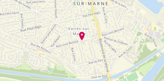 Plan de Rge Construction, 61 Rue Louis Bectard, 77360 Vaires-sur-Marne