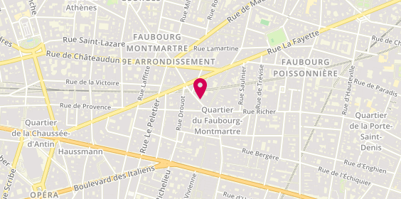 Plan de S.T Renovation, 40 Rue du Faubourg Montmartre, 75009 Paris