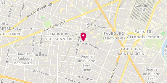 Plan de I.C.A.S SARL, 32 Rue Paradis, 75010 Paris
