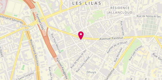 Plan de Baticoncept, 62 Rue des Bruyeres, 93260 Les Lilas