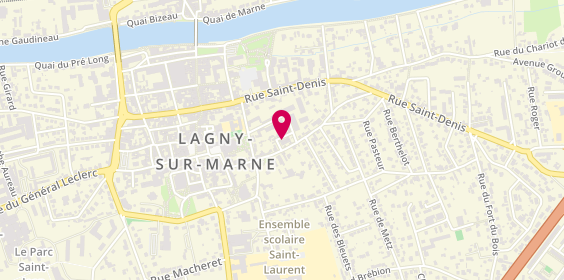 Plan de A.G Immobilier, 4 Ter Rue Jean Élie, 77400 Lagny-sur-Marne