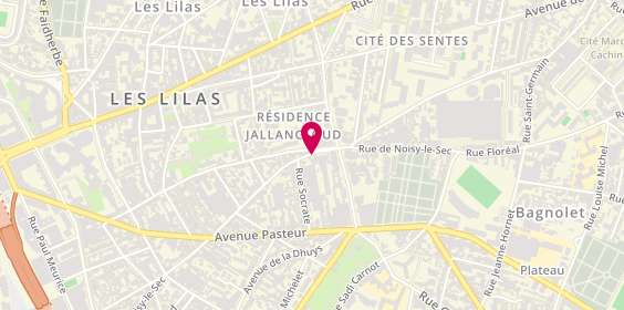 Plan de Srb, 244 Rue de Noisy le Sec, 93170 Bagnolet