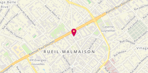Plan de Les Sansonnets, 1 Rue Mouillon, 92500 Rueil-Malmaison