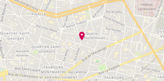 Plan de Mrcb, 44 Rue Rodier, 75009 Paris