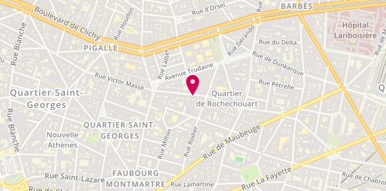 Plan de Messine, 51 Bis Rue Condorcet, 75009 Paris