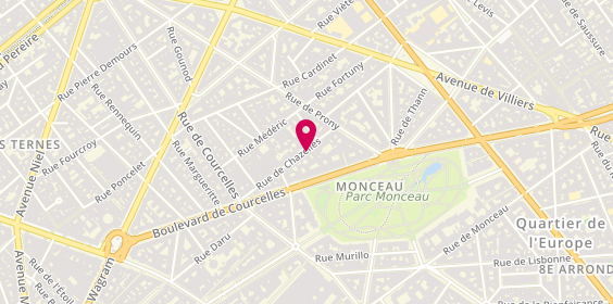 Plan de Renovart-Mk, 22 Rue de Chazelles, 75017 Paris