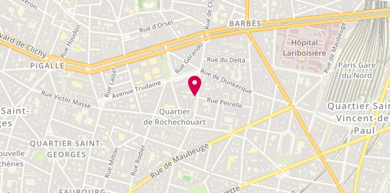 Plan de SAS D.P.C, 67 Rue Marguerite de Rochechouart, 75009 Paris