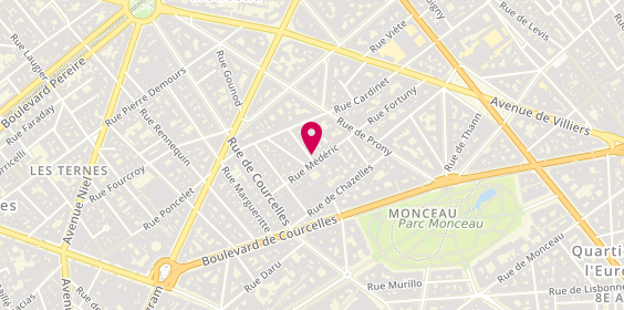 Plan de Sa2L, 2 Rue Barye, 75017 Paris