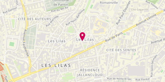 Plan de Pierre Aluminium Granit Diffusion, 215 Rue de Noisy le Sec, 93260 Les Lilas