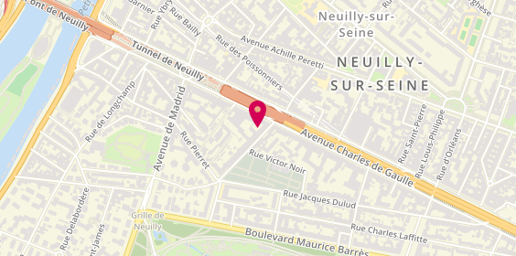 Plan de Spie batignolles, 157 avenue Charles de Gaulle, 92200 Neuilly-sur-Seine