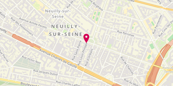 Plan de L.G Services, 20 Bis Rue Louis Philippe, 92200 Neuilly-sur-Seine