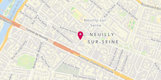 Plan de Millimetre, 13 Rue des Huissiers, 92200 Neuilly-sur-Seine