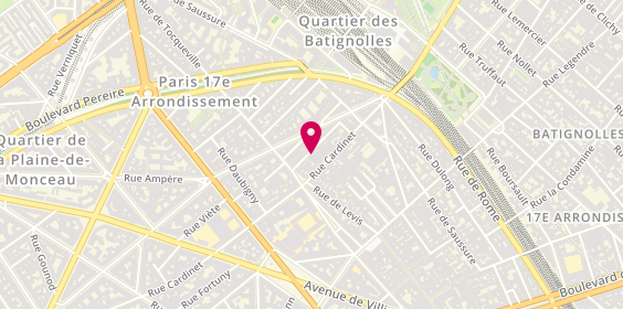 Plan de AB.BAT Conseil, 8 Pass. Cardinet, 75017 Paris