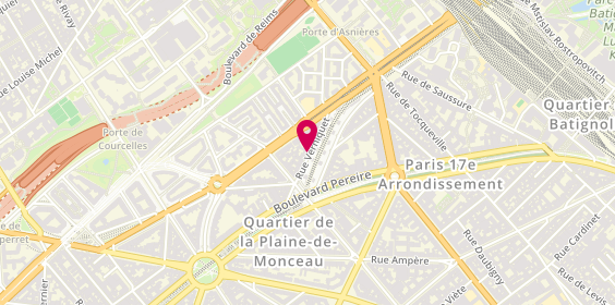 Plan de IRCY, 15 Rue Verniquet, 75017 Paris